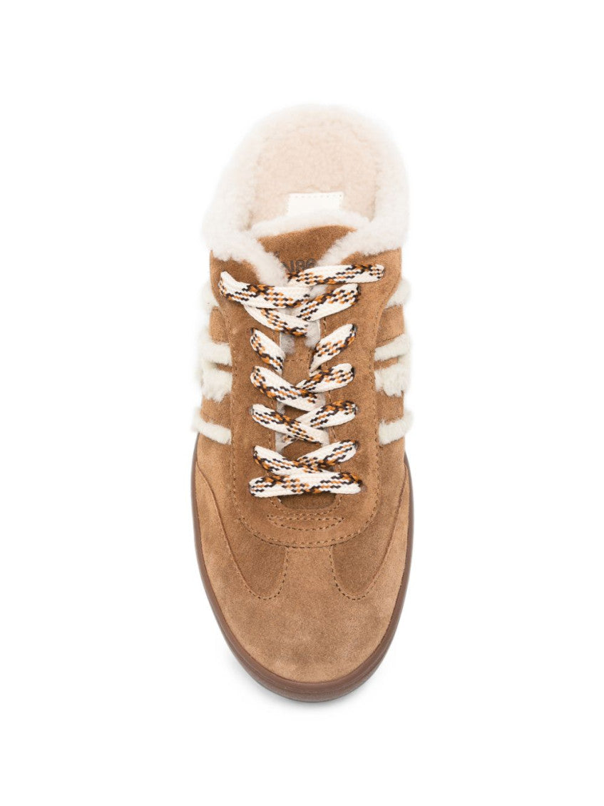 Brown Logo H-Stripes Sneakers 2