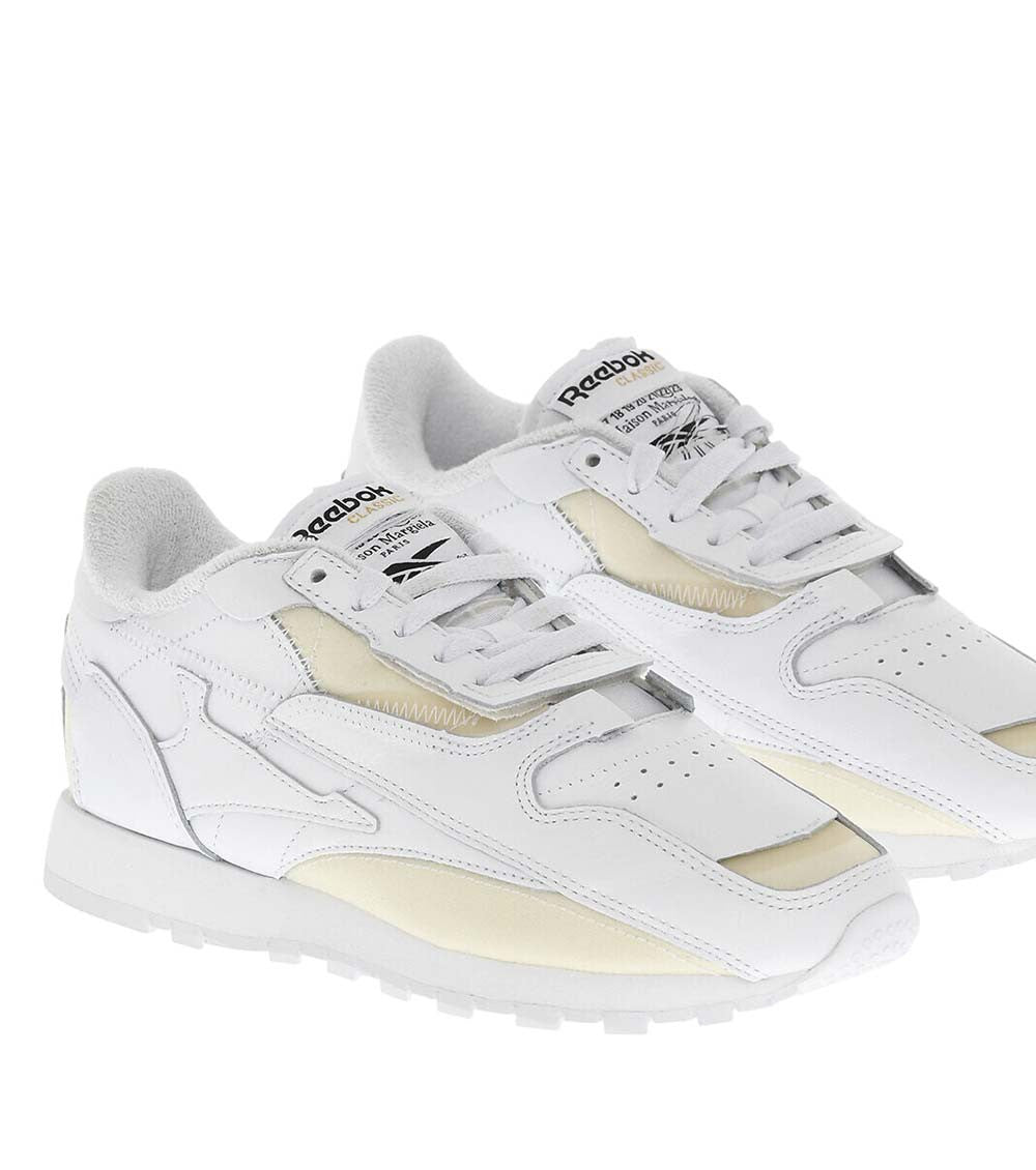 White Lace-up Sneakers 3