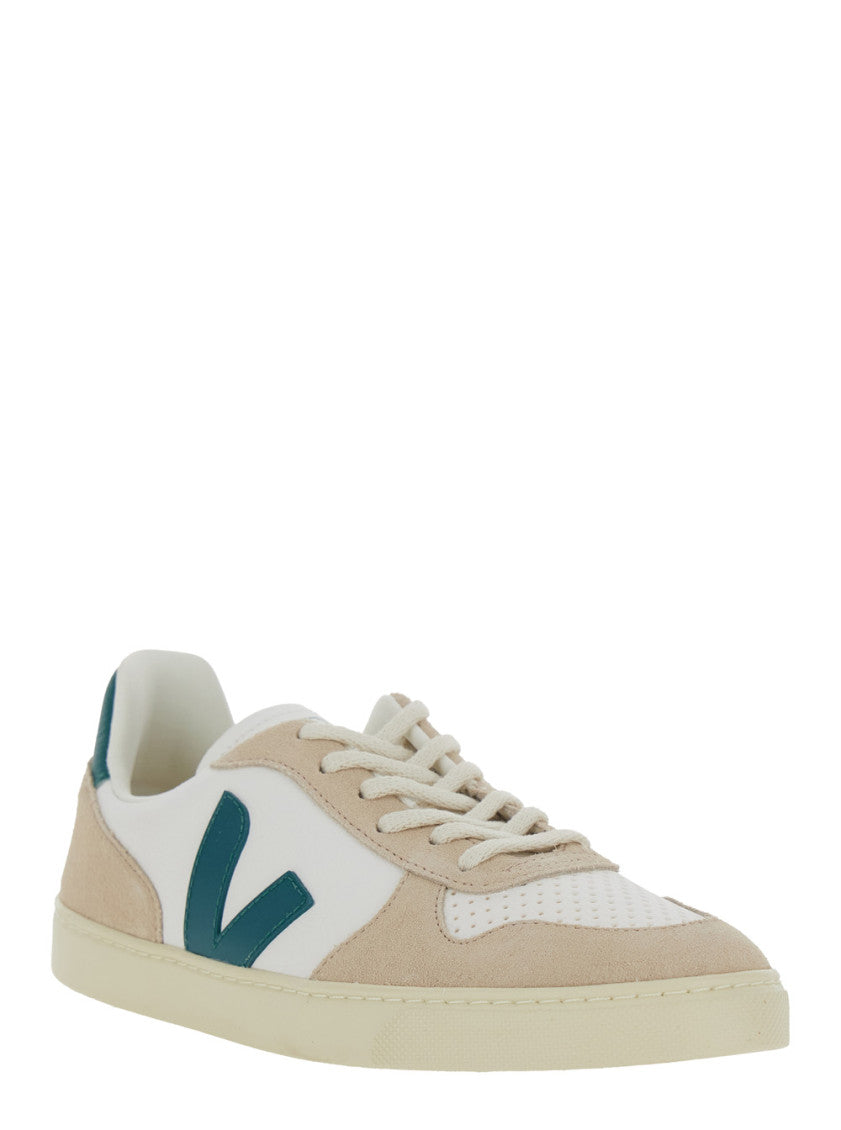 Kids Multi Color Color-Block Sneakers 2