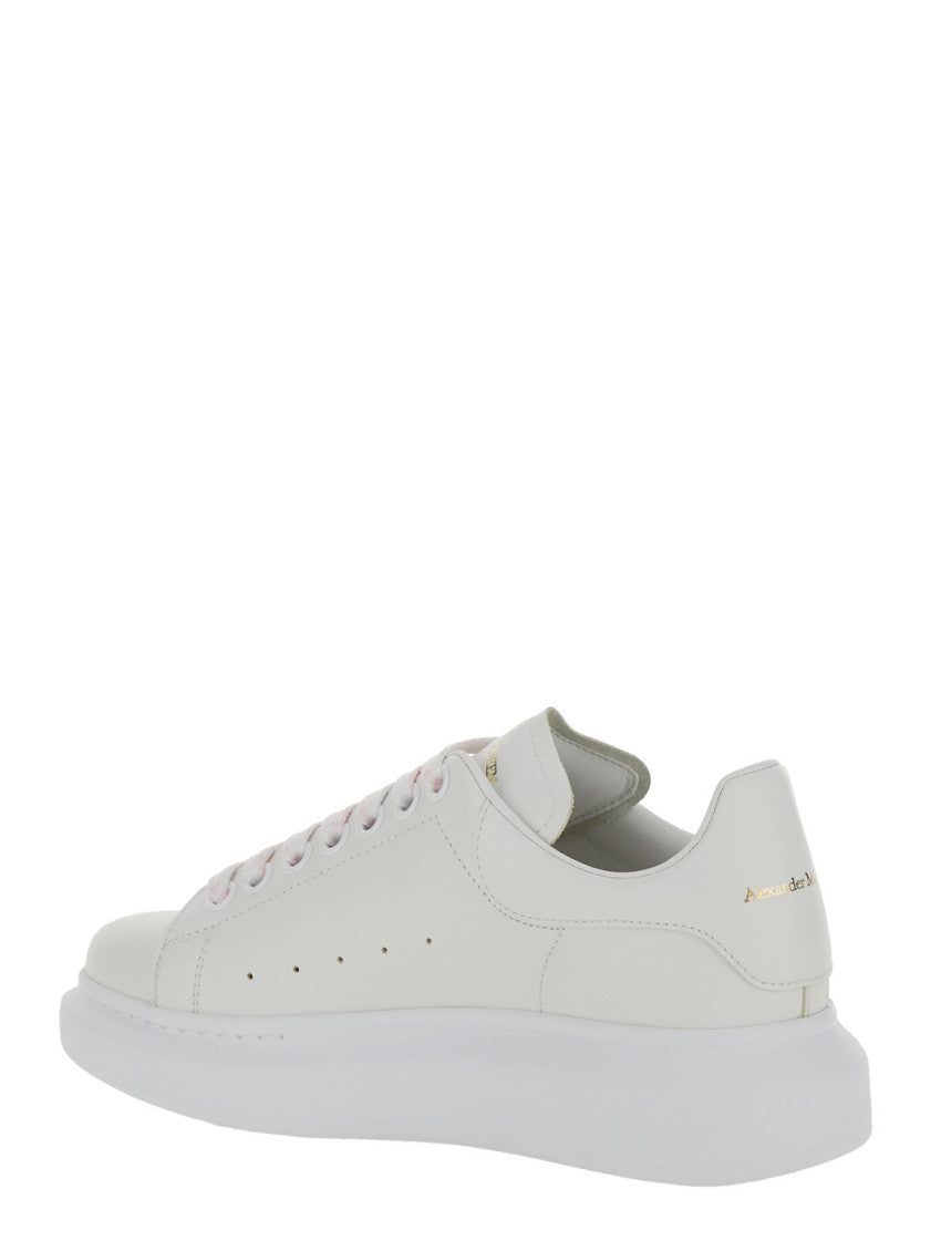 White Lace Up Sneakers 3
