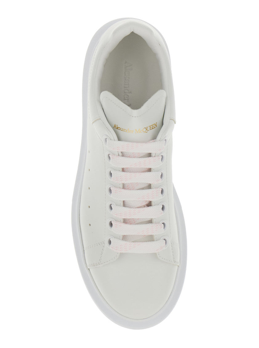 White Lace Up Sneakers 4