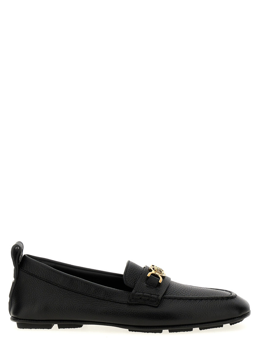 Black Slip On Loafers 1