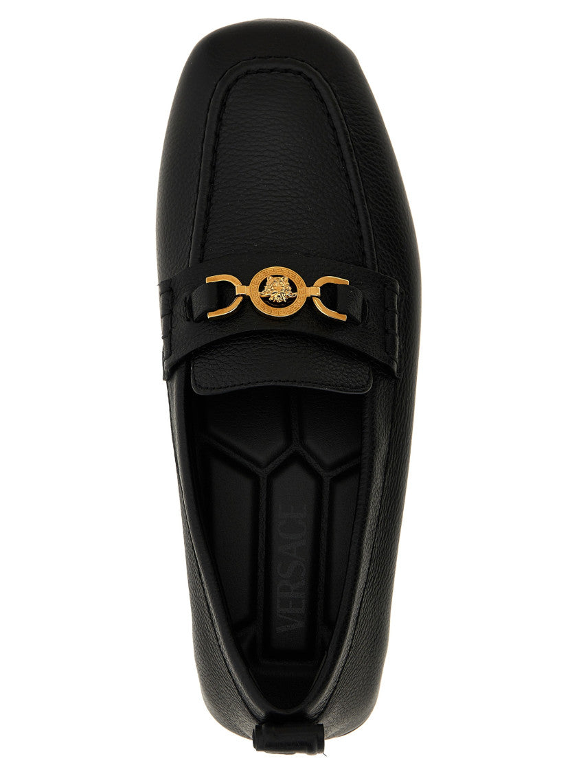 Black Slip On Loafers 4
