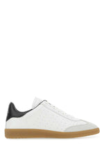 White Leather Sneakers 1