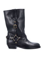 Black Leather Boots 1