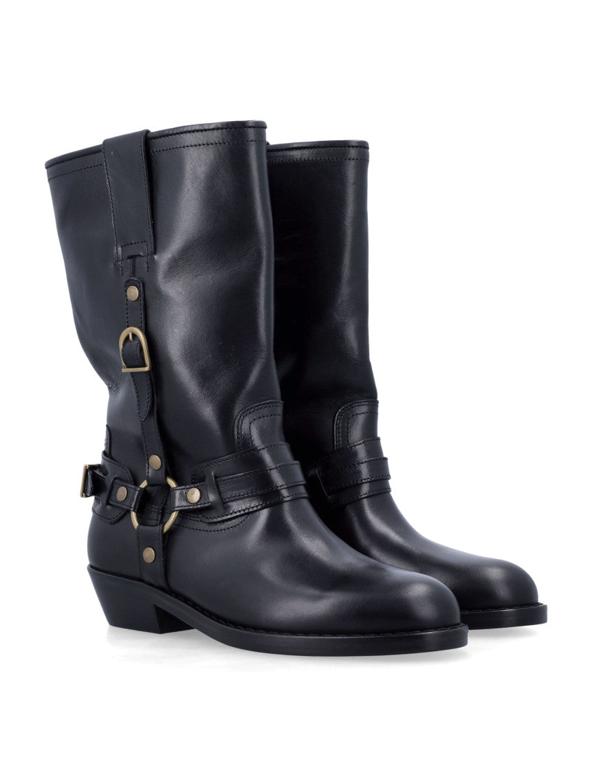 Black Leather Boots 2