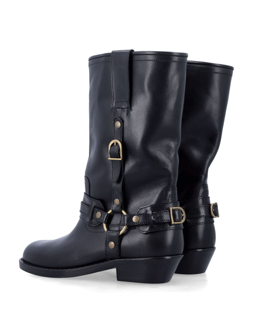 Black Leather Boots 4
