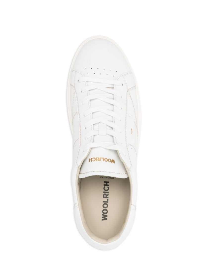 White Leather Sneakers 2