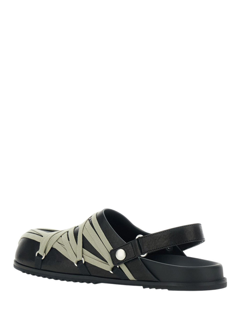 Black Slingback Sandals 3