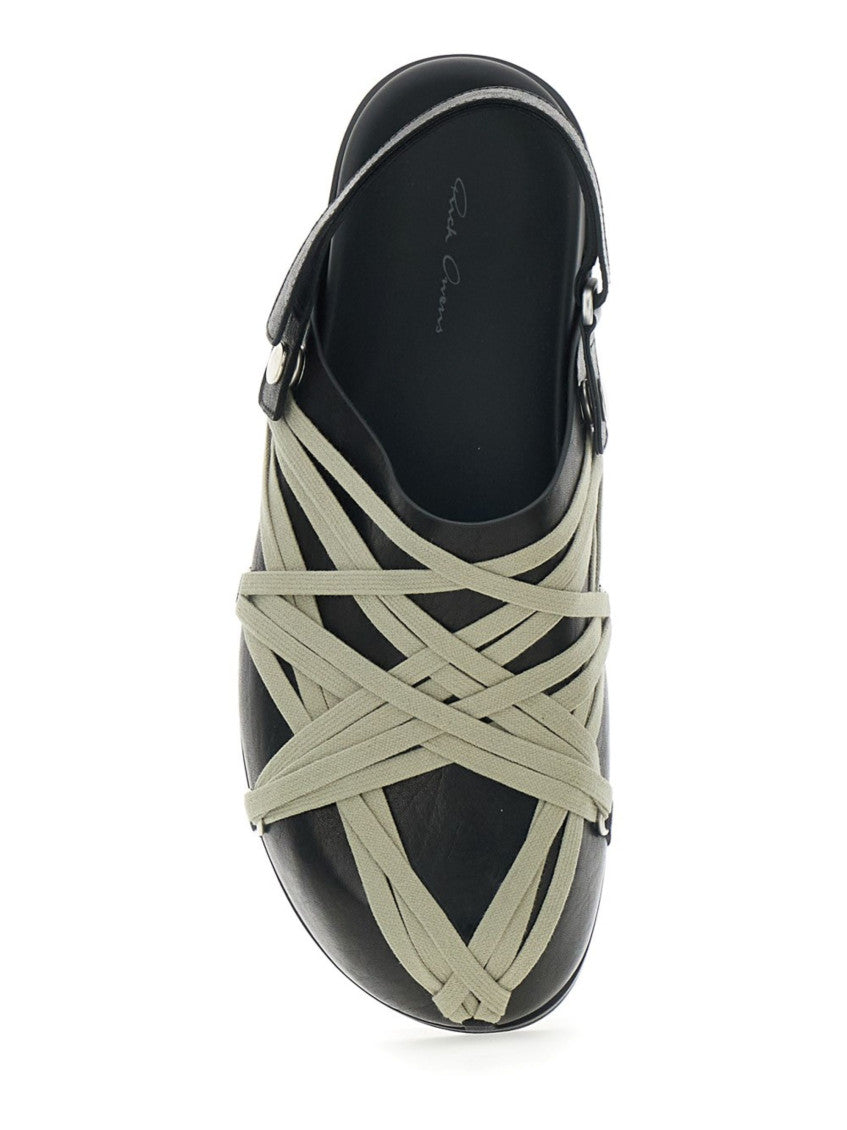 Black Slingback Sandals 4