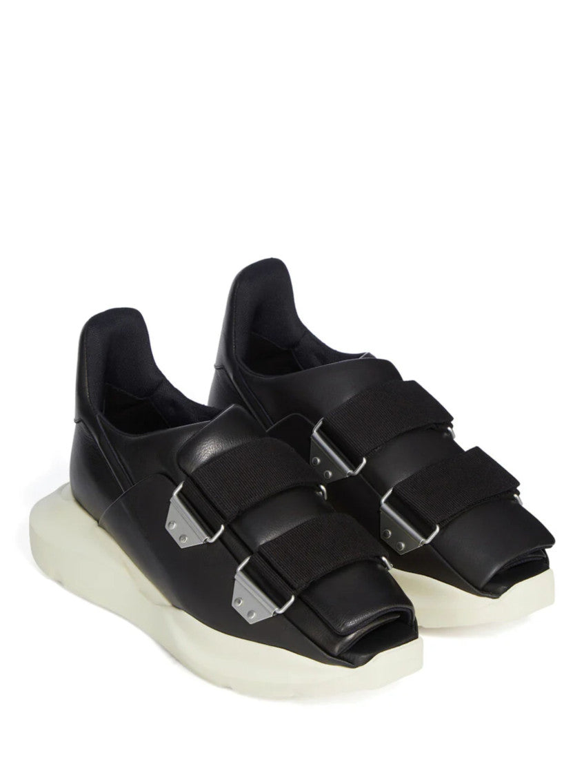 Black Strap Sneakers 2