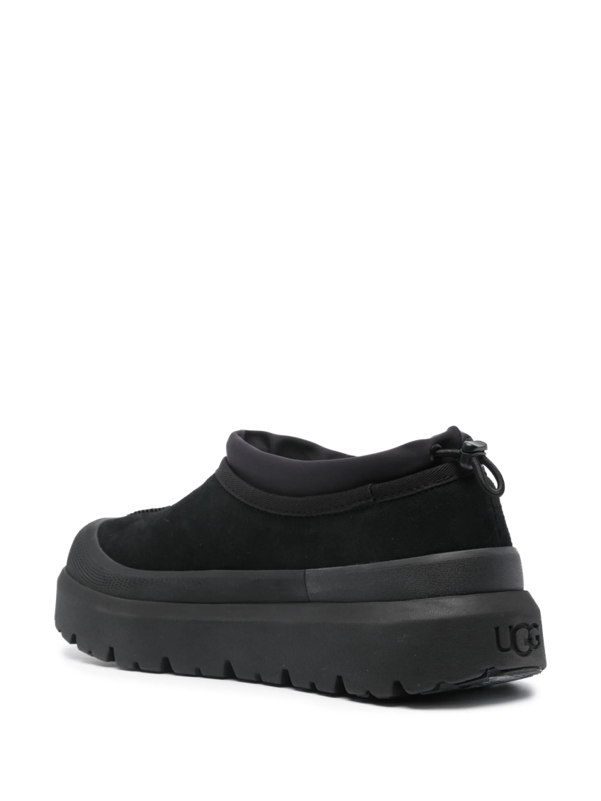 Black Slip On Slides 3