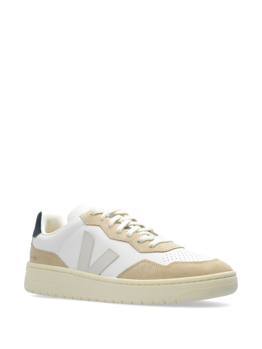 White Lace Up Sneakers 2