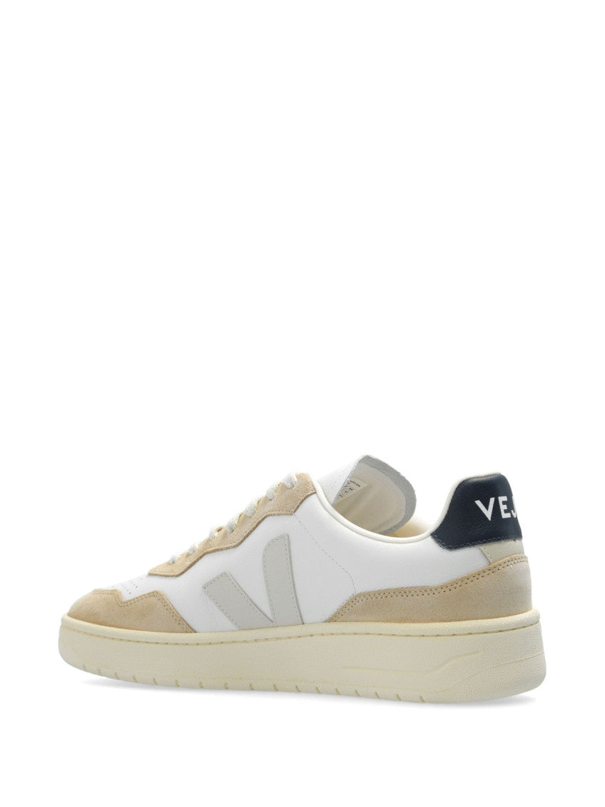 White Lace Up Sneakers 3