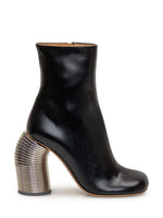 Black Solid Spring Boots 1