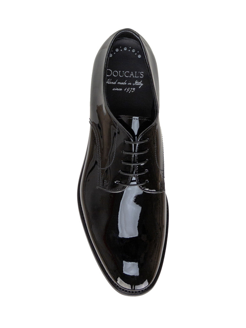Black Leather Lace-up Shoes 4