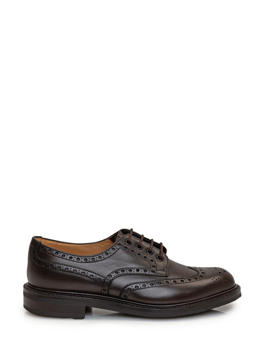 Brown Leather Lace Up Shoes 1