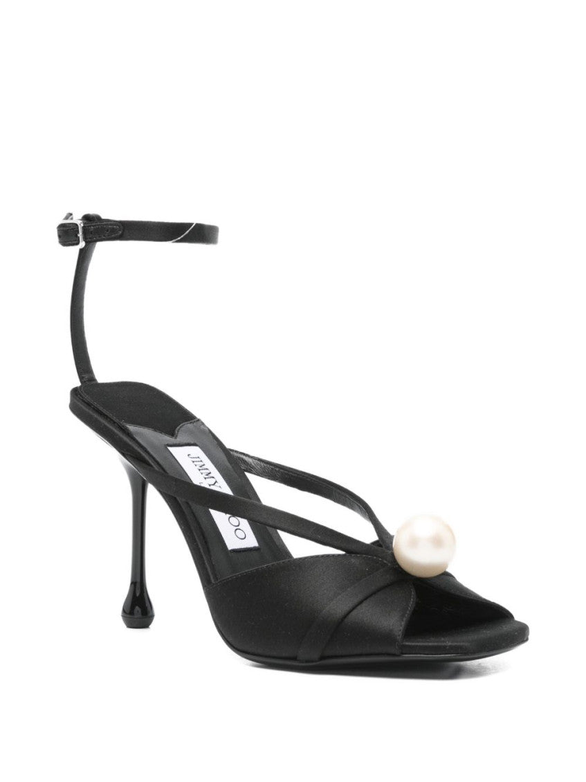 Black Open Toe Heels 2