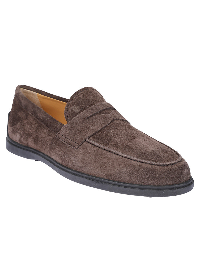 Brown Suede Loafers 2