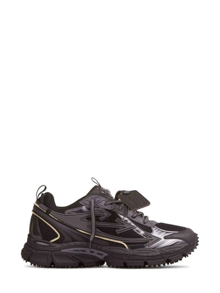 Dark Brown Lace Up Sneakers 1