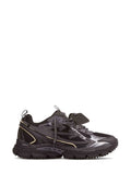Dark Brown Lace Up Sneakers 1