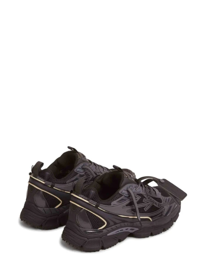 Dark Brown Lace Up Sneakers 3
