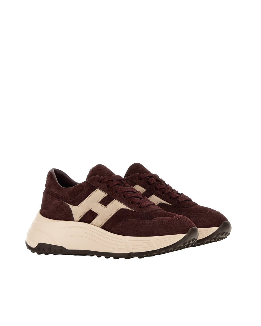 Marron Color Block Sneakers 2