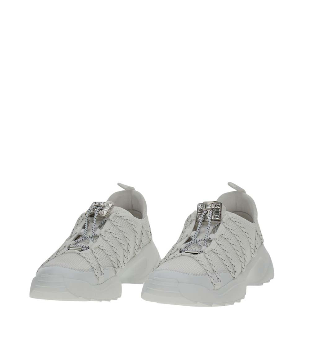 White Woven Collection Sneakers 3