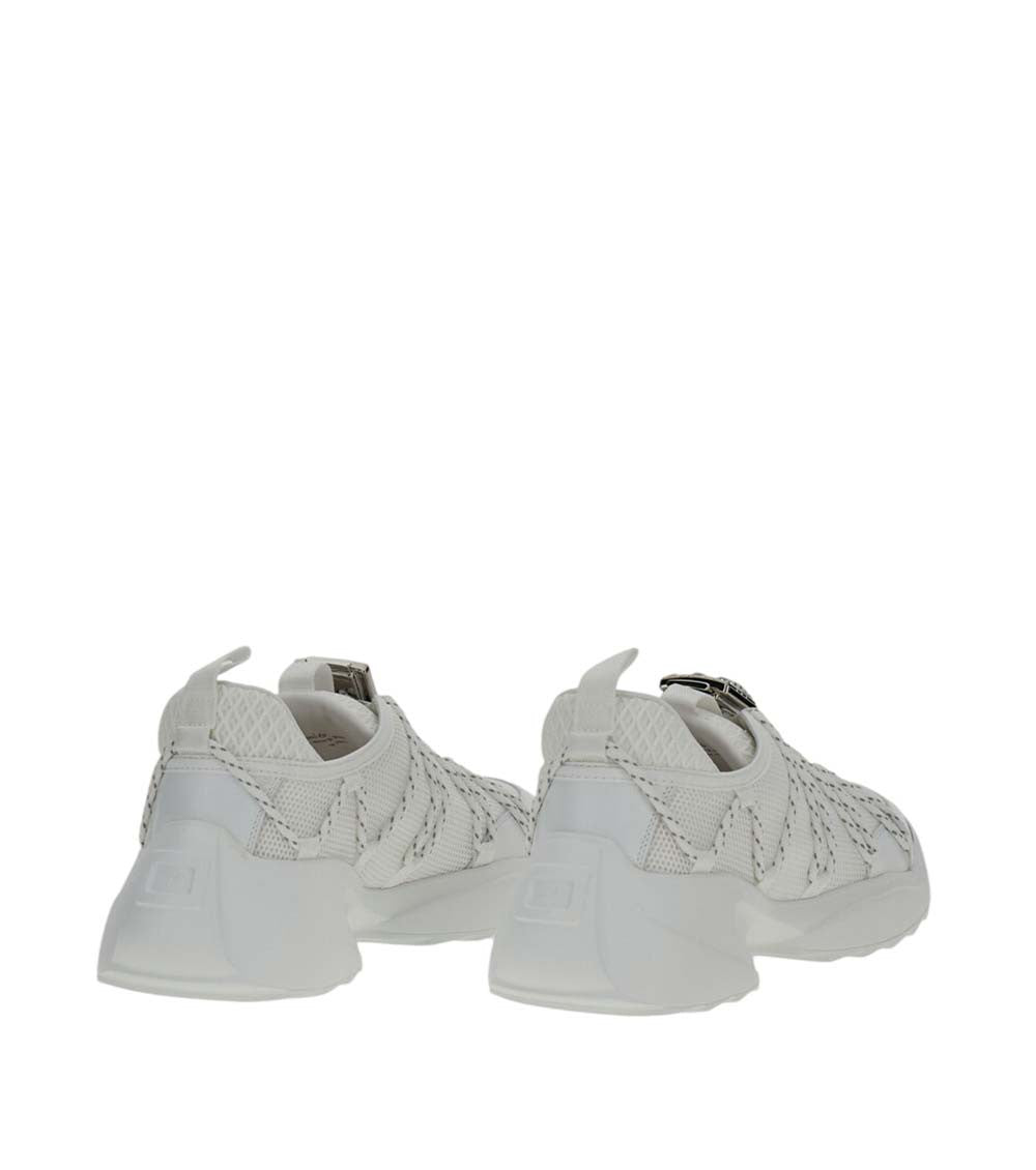 White Woven Collection Sneakers 4