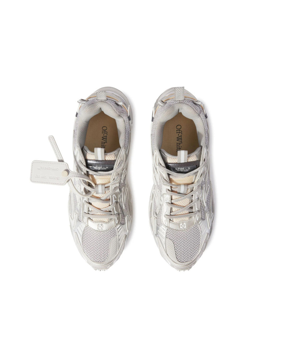 Light Grey Color Block Sneakers 4