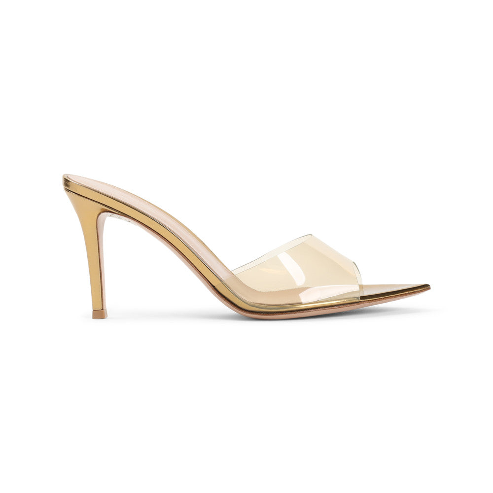 Gold Transparent Elle 85 Heels 1
