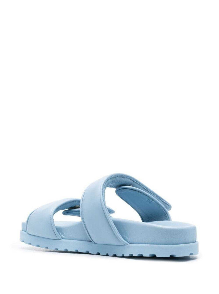 Light Blue Leather Sandals 3
