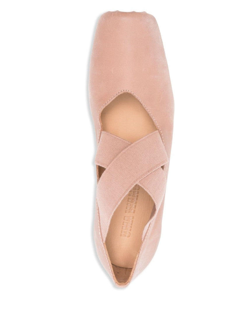 Pink Leather Ballet Flats 3