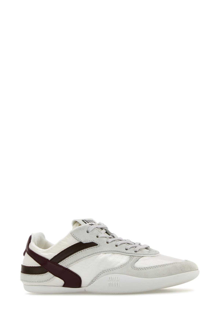 White Lace Up Sneakers 2