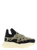Black Megalace Runner Sneakers 1
