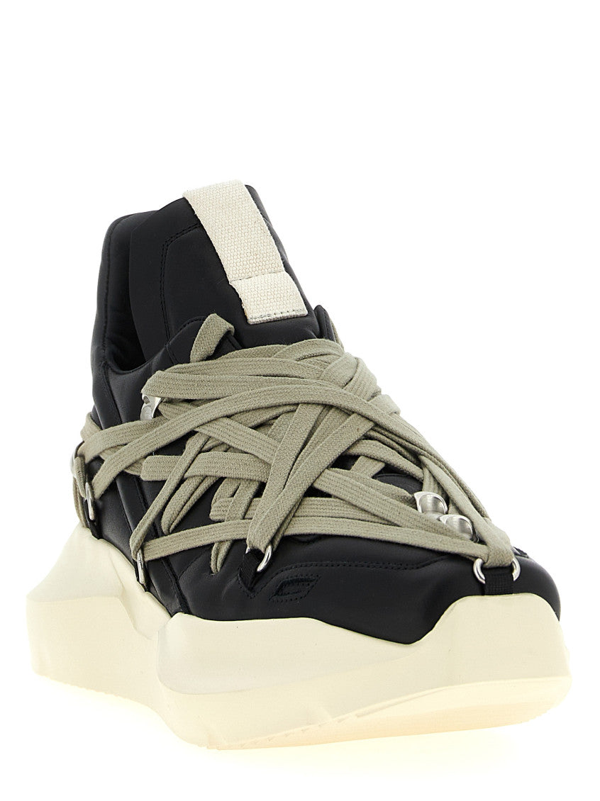Black Megalace Runner Sneakers 2