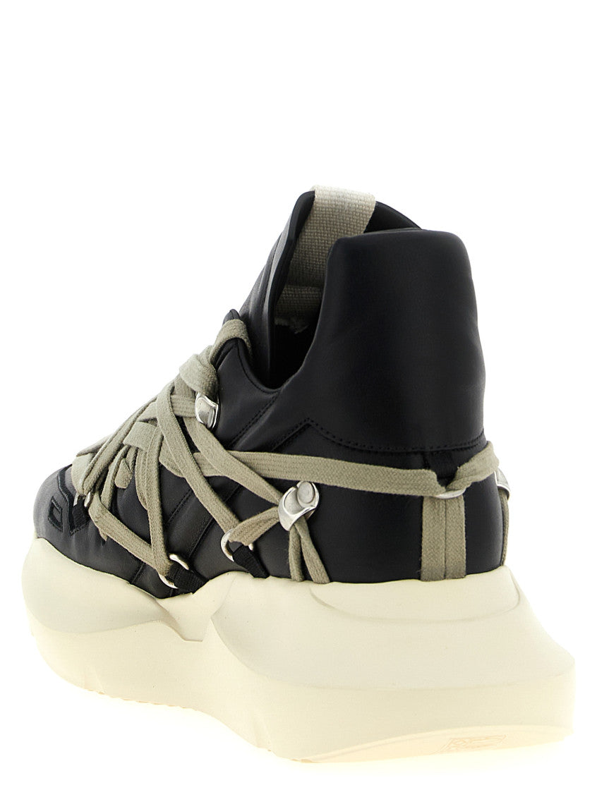 Black Megalace Runner Sneakers 3