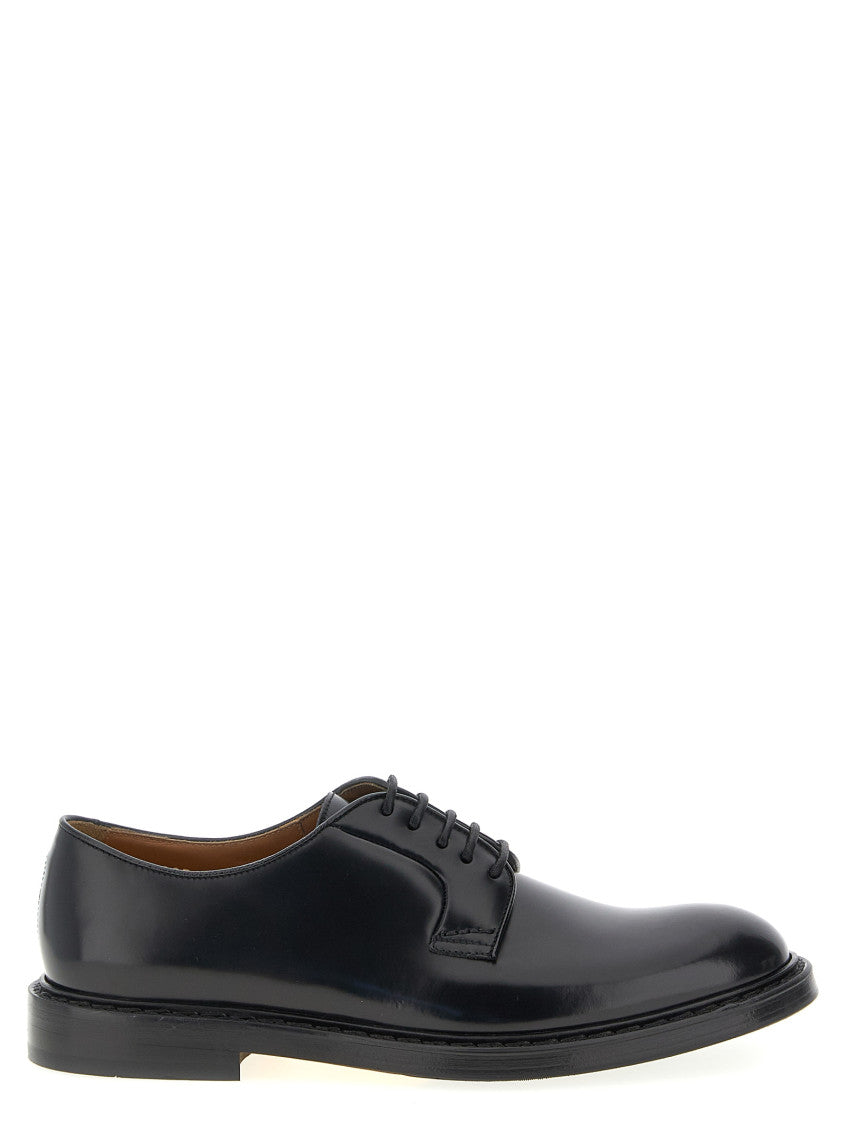 Black Leather Lace Up Shoes 1