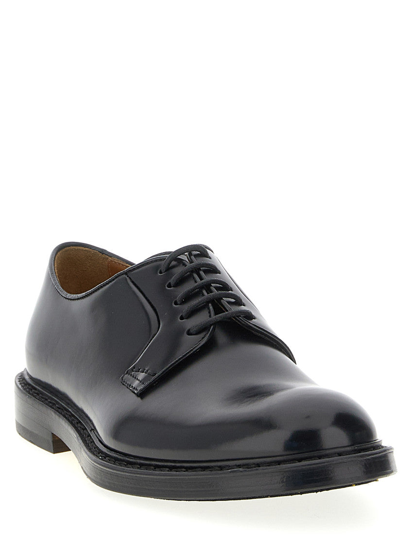 Black Leather Lace Up Shoes 2