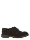 Brown Suede Lace Up Shoes 1