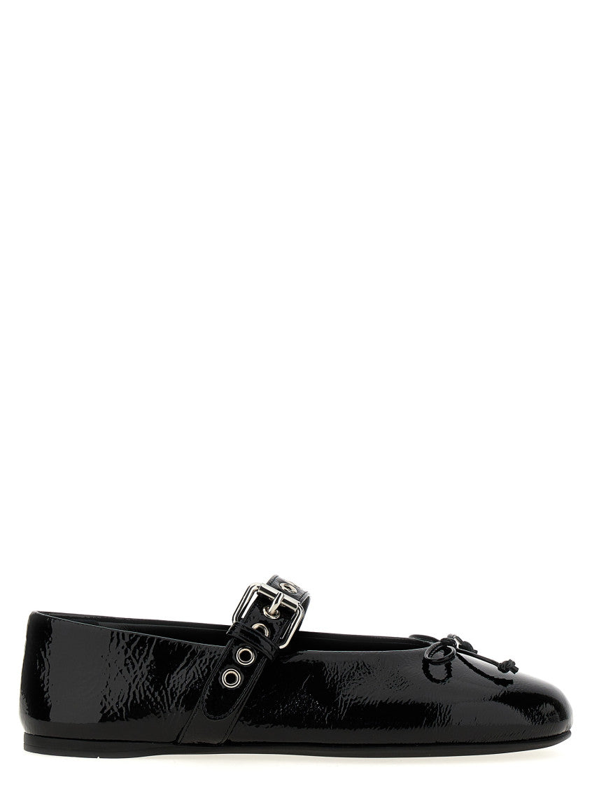 Black Bow Ballet Flats 1