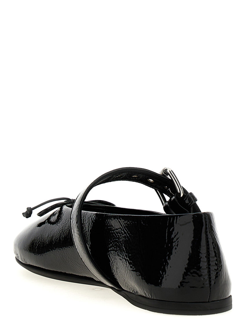 Black Bow Ballet Flats 3