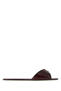 Maroon Slip On Flats 1