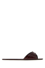 Maroon Slip On Flats 1