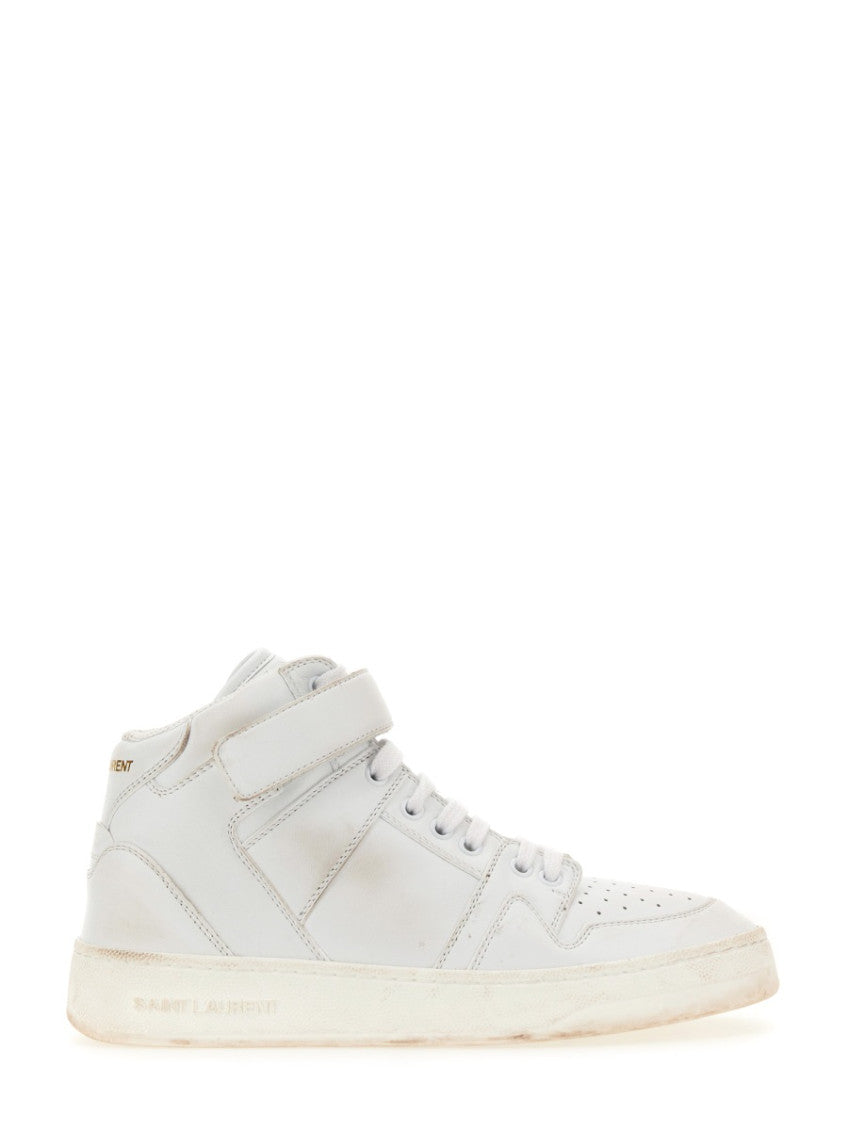 White Velcro Sneakers 1