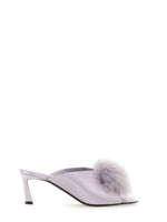 Purple Solid Mae Mules 1