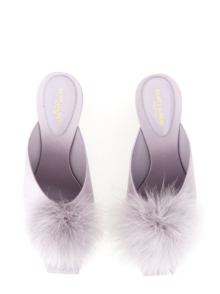 Purple Solid Mae Mules 2