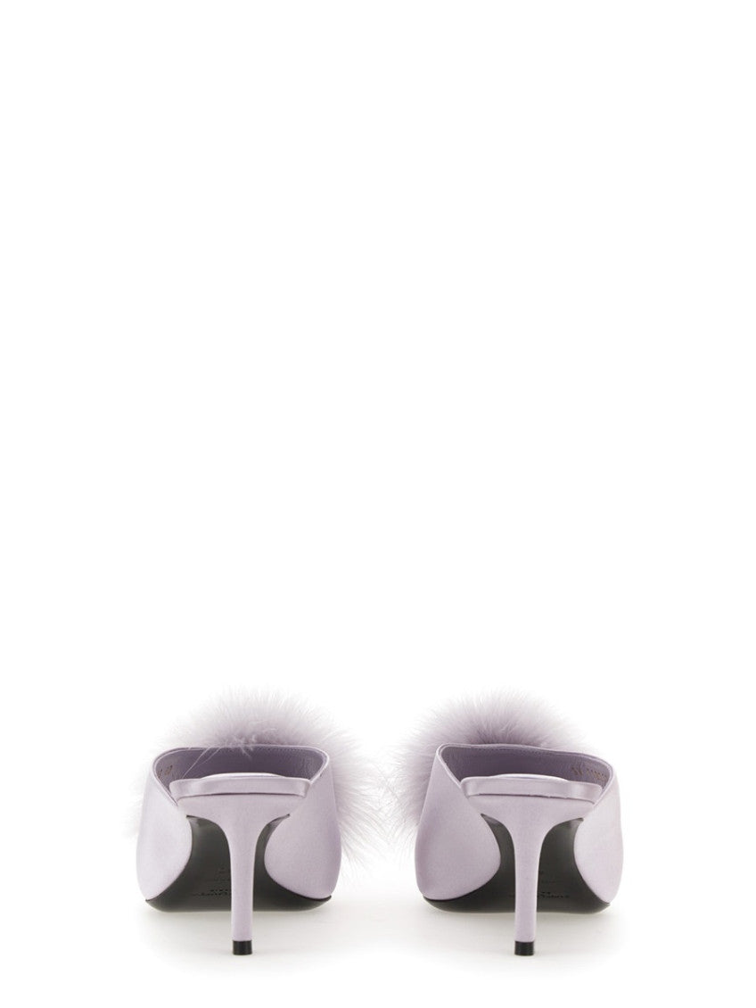 Purple Solid Mae Mules 3