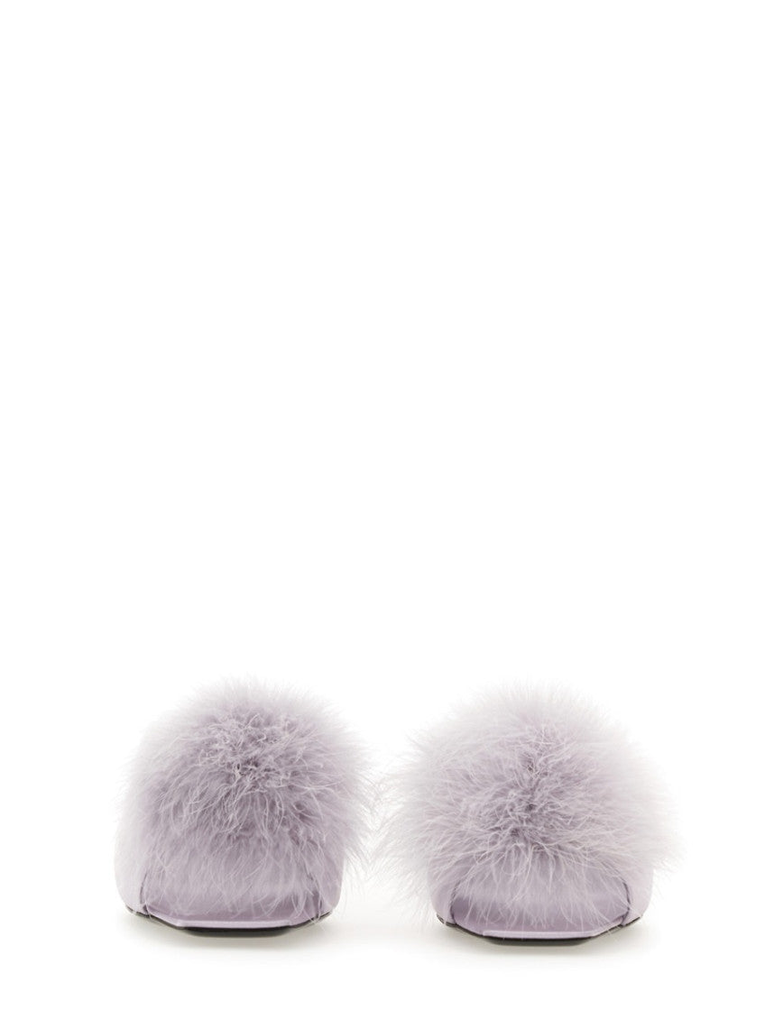 Purple Solid Mae Mules 4