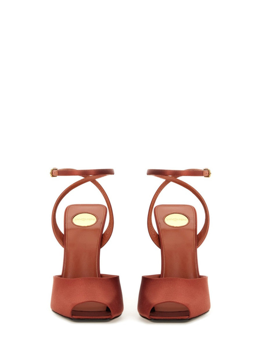 Red Ankle Strap Wedges 3
